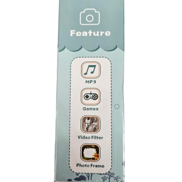 NWT KidsCam Kids Waterproof Camera‎ Sports HD Camcorder Blue Solar System - Picture 5 of 12